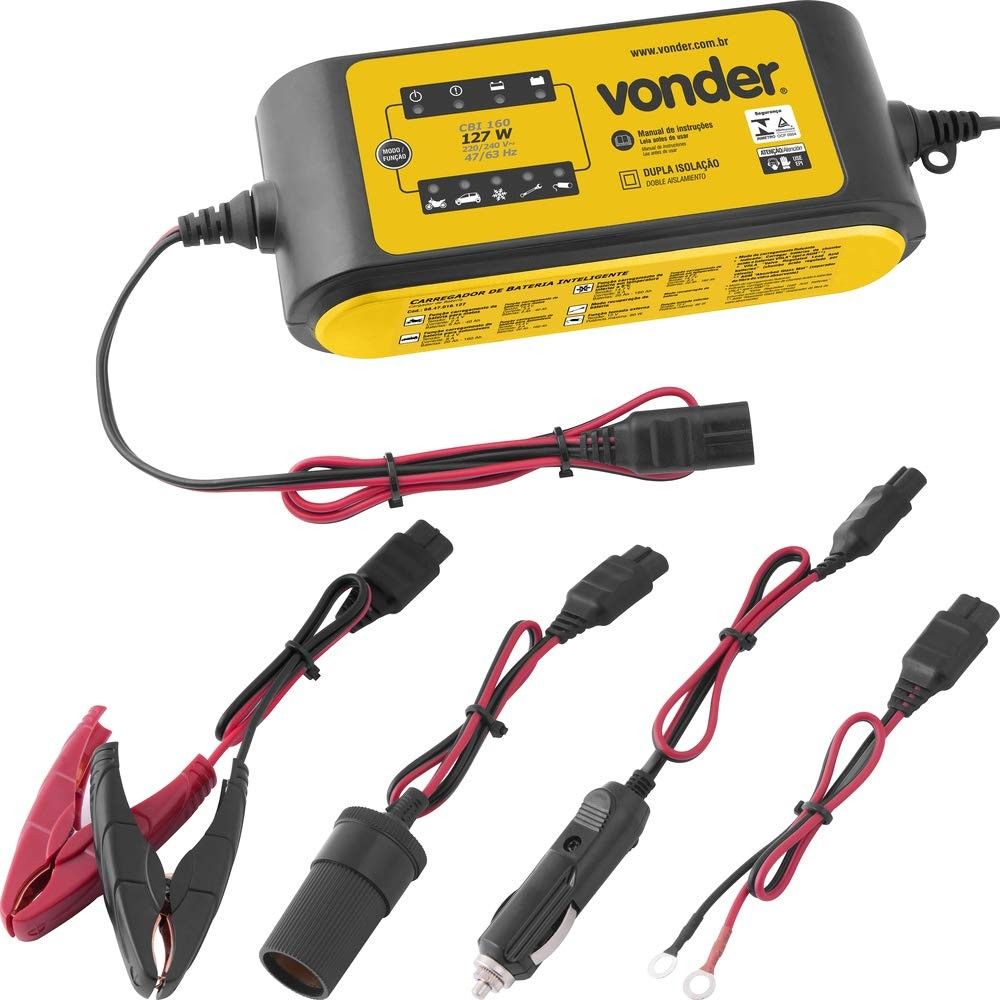Carregador Inteligente Vonder CIB 160: Potencialize a Carga da sua Bateria 12V!