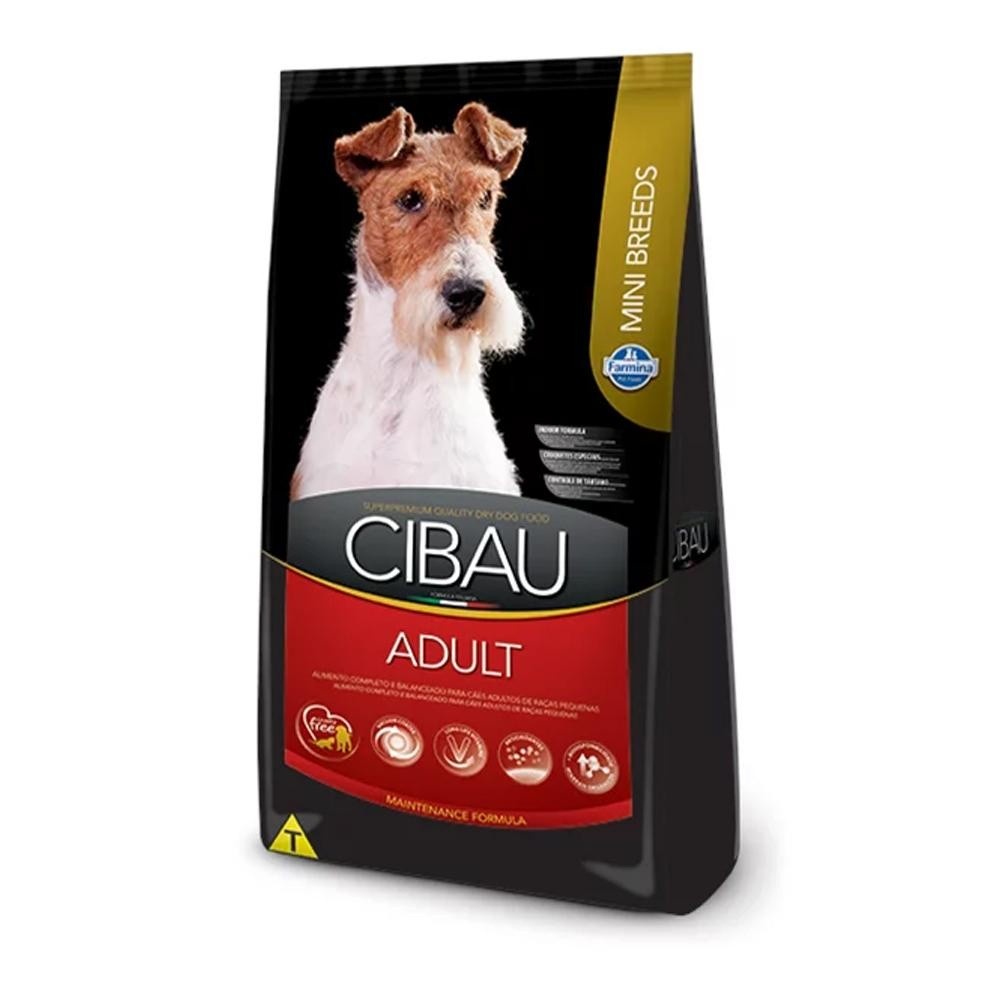 Cibau Mini: Ração para Cães Adultos de Raças Pequenas