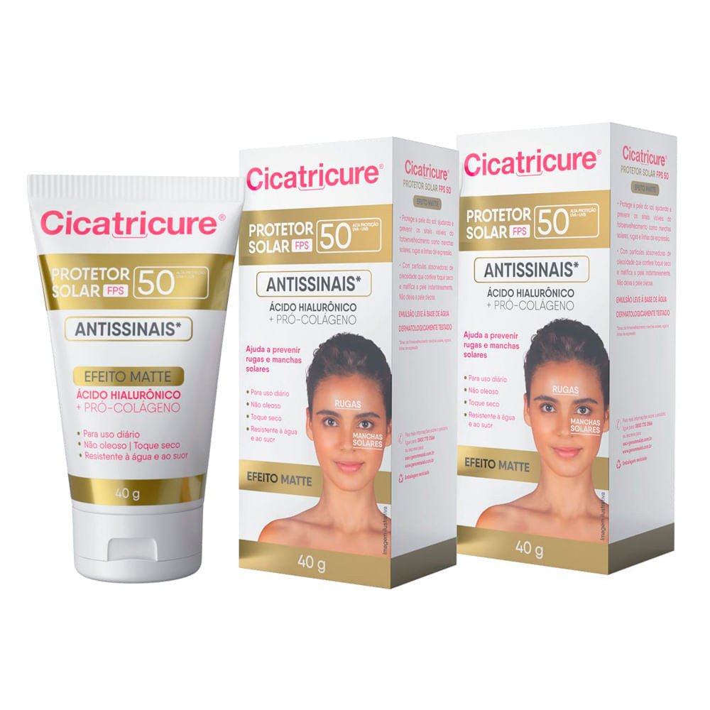 Cicatricure FPS 50: Proteção Antissinais Diária