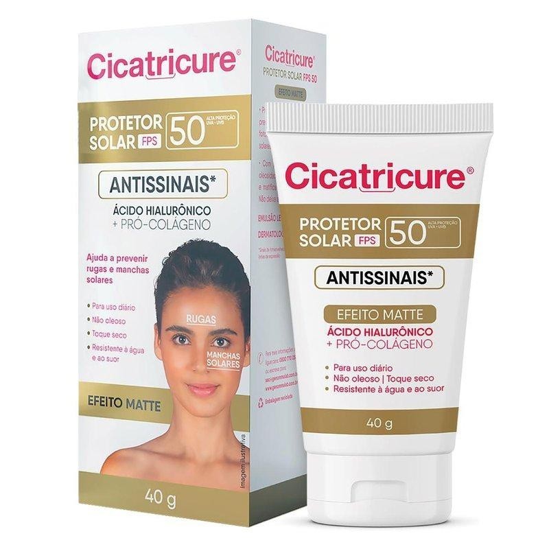 Cicatricure FPS50: Proteção Antissinais e Efeito Matte