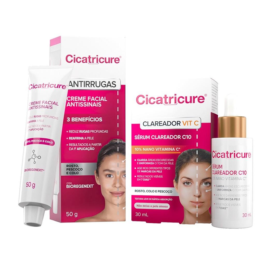 Cicatricure: Kit Vitamina C + Antissinais