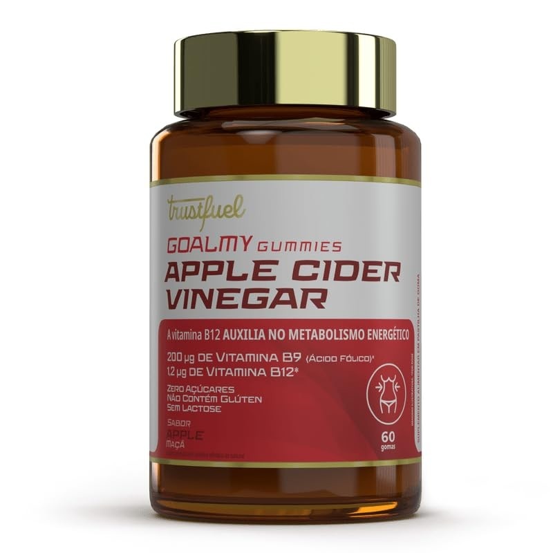 Apple Cider Vinegar Gummies 60 Und - Trustfuel Sabor Maçã