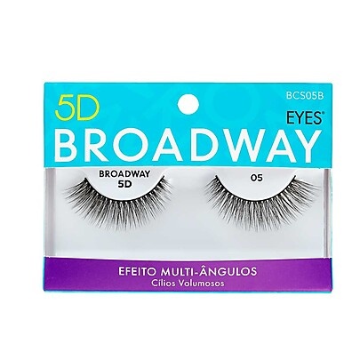 Cílios 5D Broadway Eyes: Volume e Efeito Natural