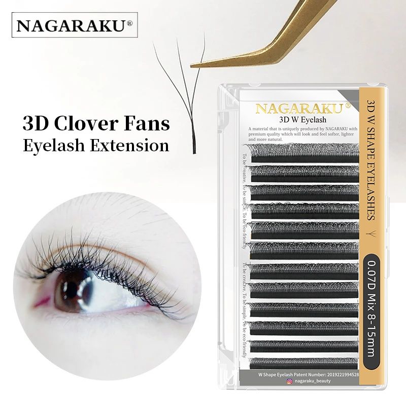 Cílios Nagaraku 3D W: Volume e Leveza!