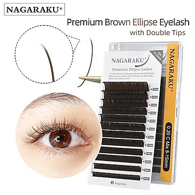 Cílios NAGARAKU Elipse: Volume Natural e Duradouro