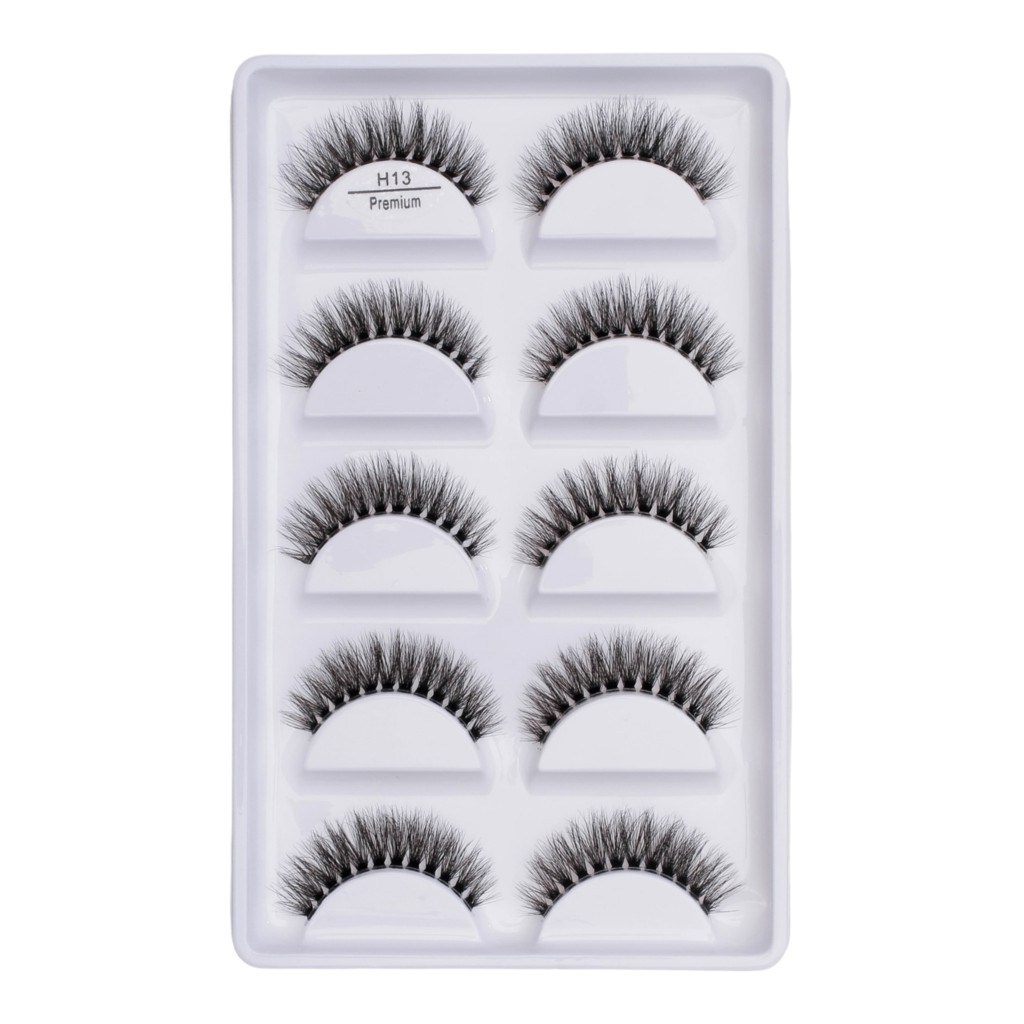 Cílios Postiços H13 PREMIUM: Natural e 3D para Olhos Deslumbrantes