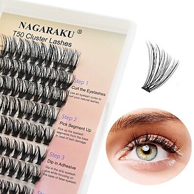 Cílios Postiços Nagaraku DIY: Volume Coreano Fácil