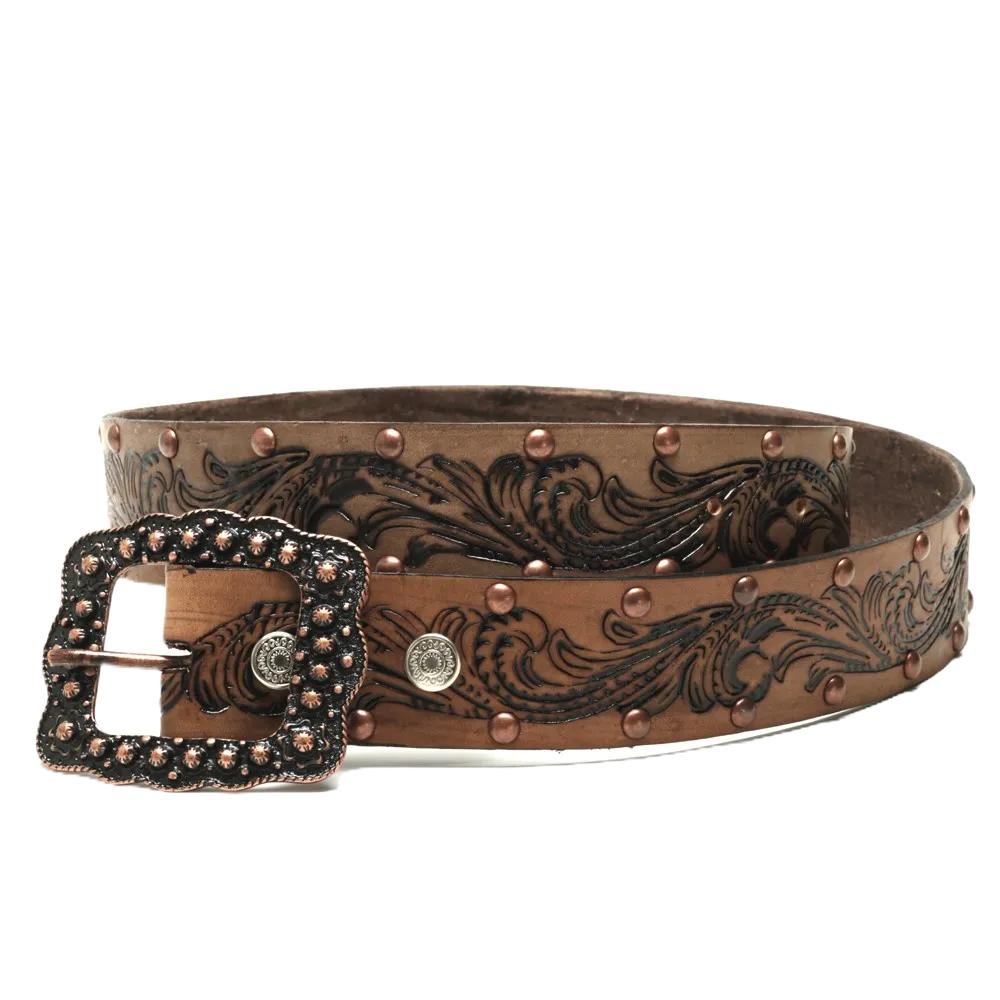 Cinto Feminino Country em Couro Legítimo: Elegância e Resistência