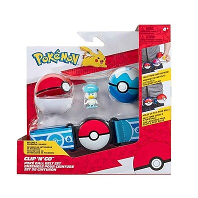 Cinto Pokémon Quaxly: Aventura e Coleção!