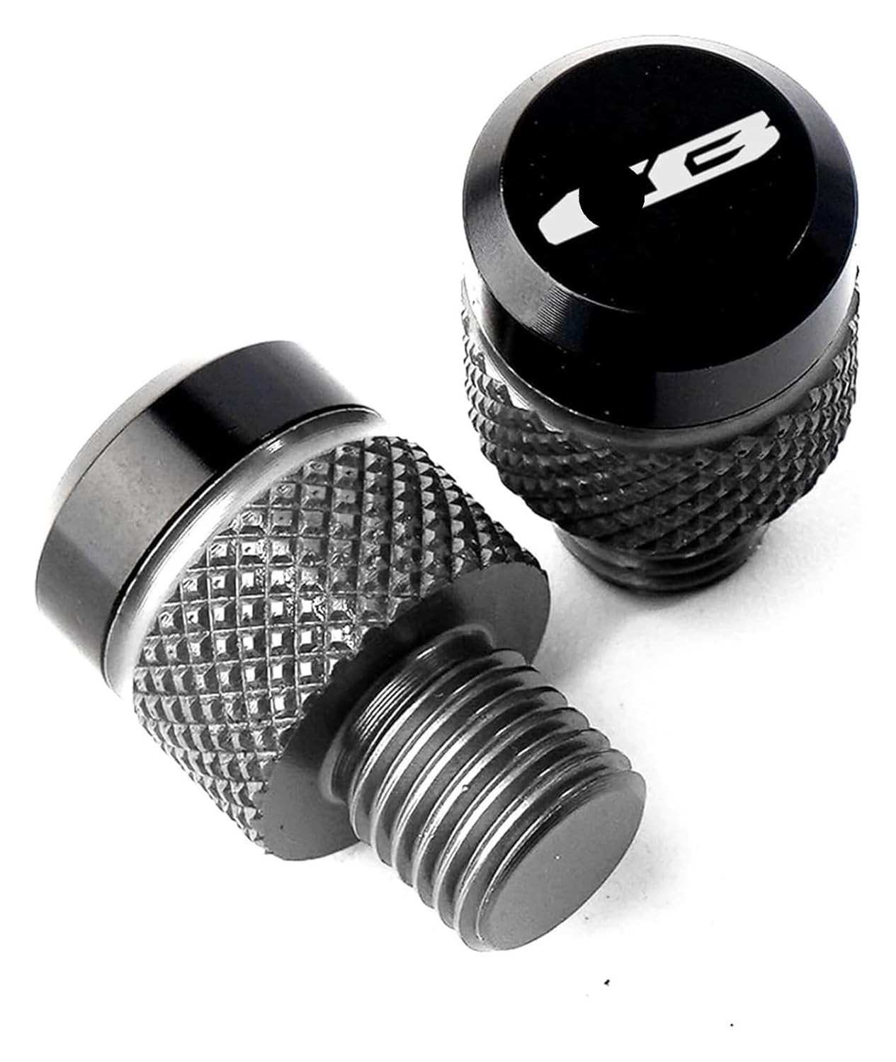 Kit Parafusos e Tampas Decorativas M10x1.25 Cinza para Motos Honda CB (CB650R, CB500X, CB1000R, etc.)