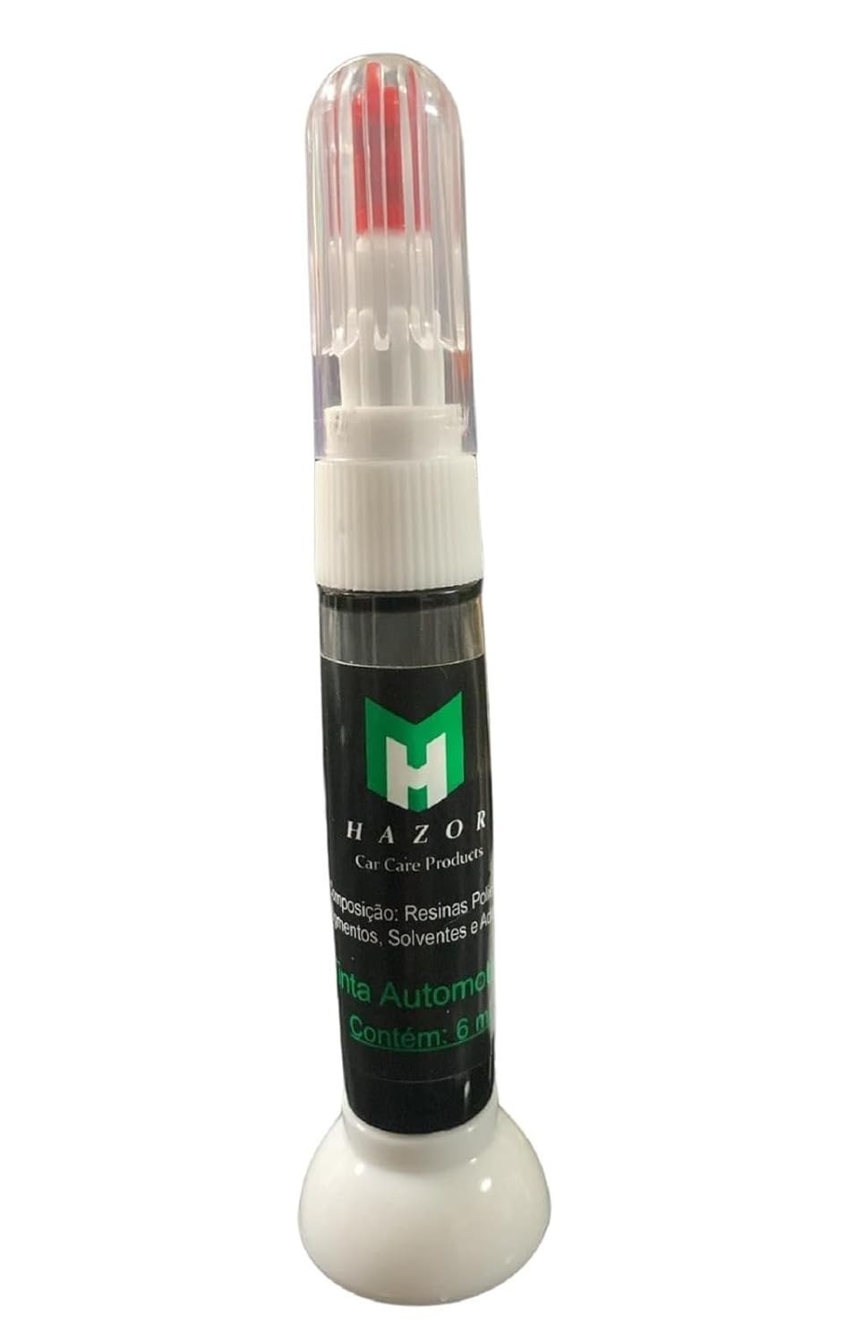 Caneta Hazor Pintura Reparadora Tira Risco Carro Moto Caminhão, Diversas Cores, 12 cm (CINZA PLATINUM)