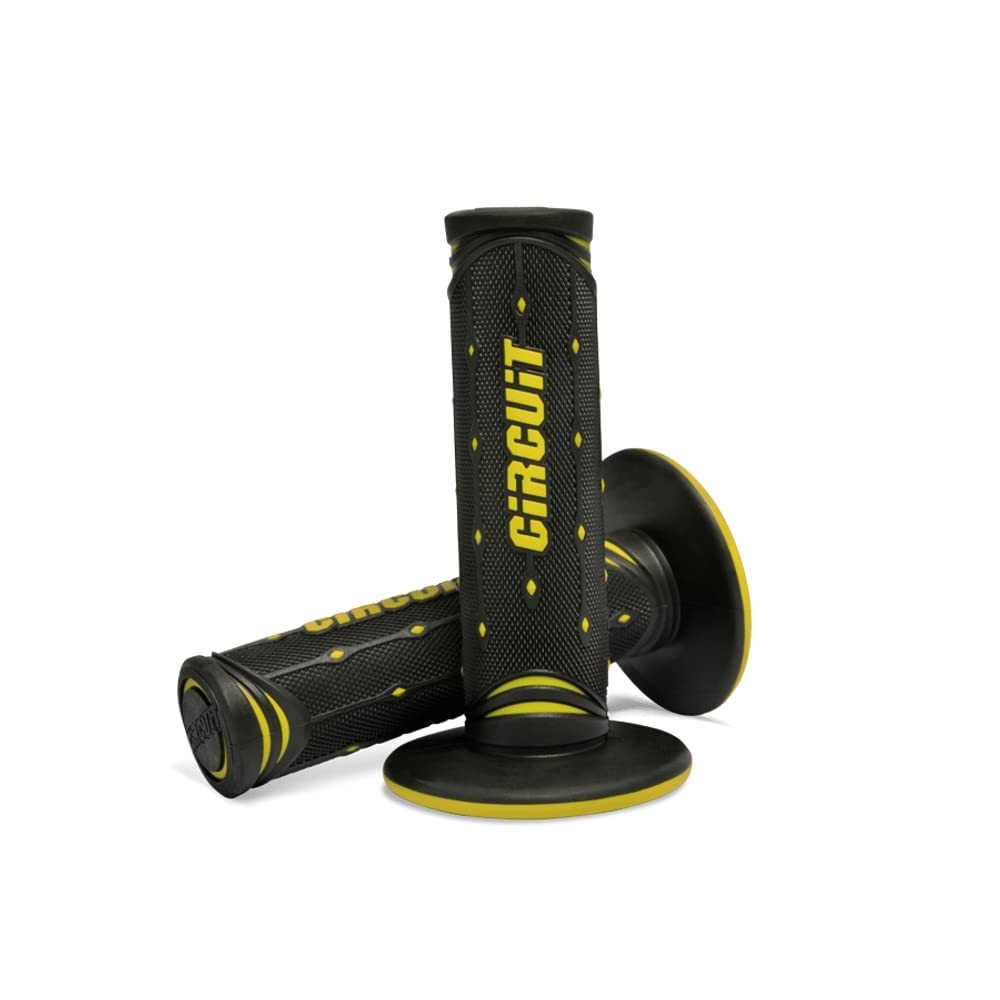 Manopla Jupiter Everyday Circuit: Conforto e Segurança para suas Pedaladas | Preto/Amarelo