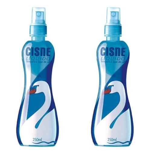 Sal Cisne Líquido Spray 250ml Ideal Para Pipoca Sem Oleo e Saladas kit 2Un
