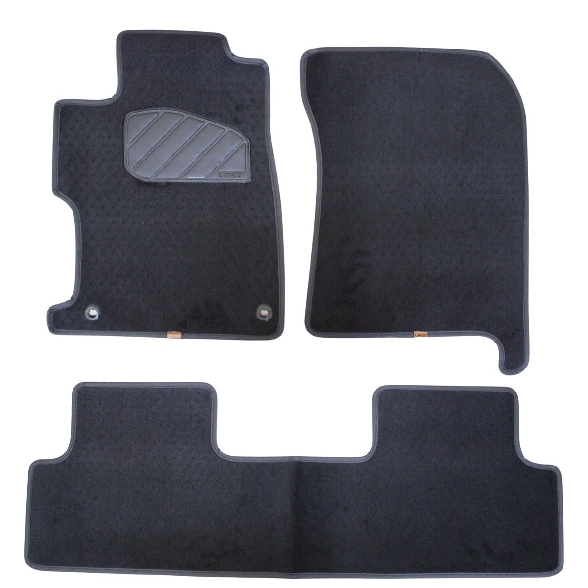 Tapete Carpete Conforto Original Lanzi para Honda Civic G8 (2007-2012) - Ajuste Perfeito