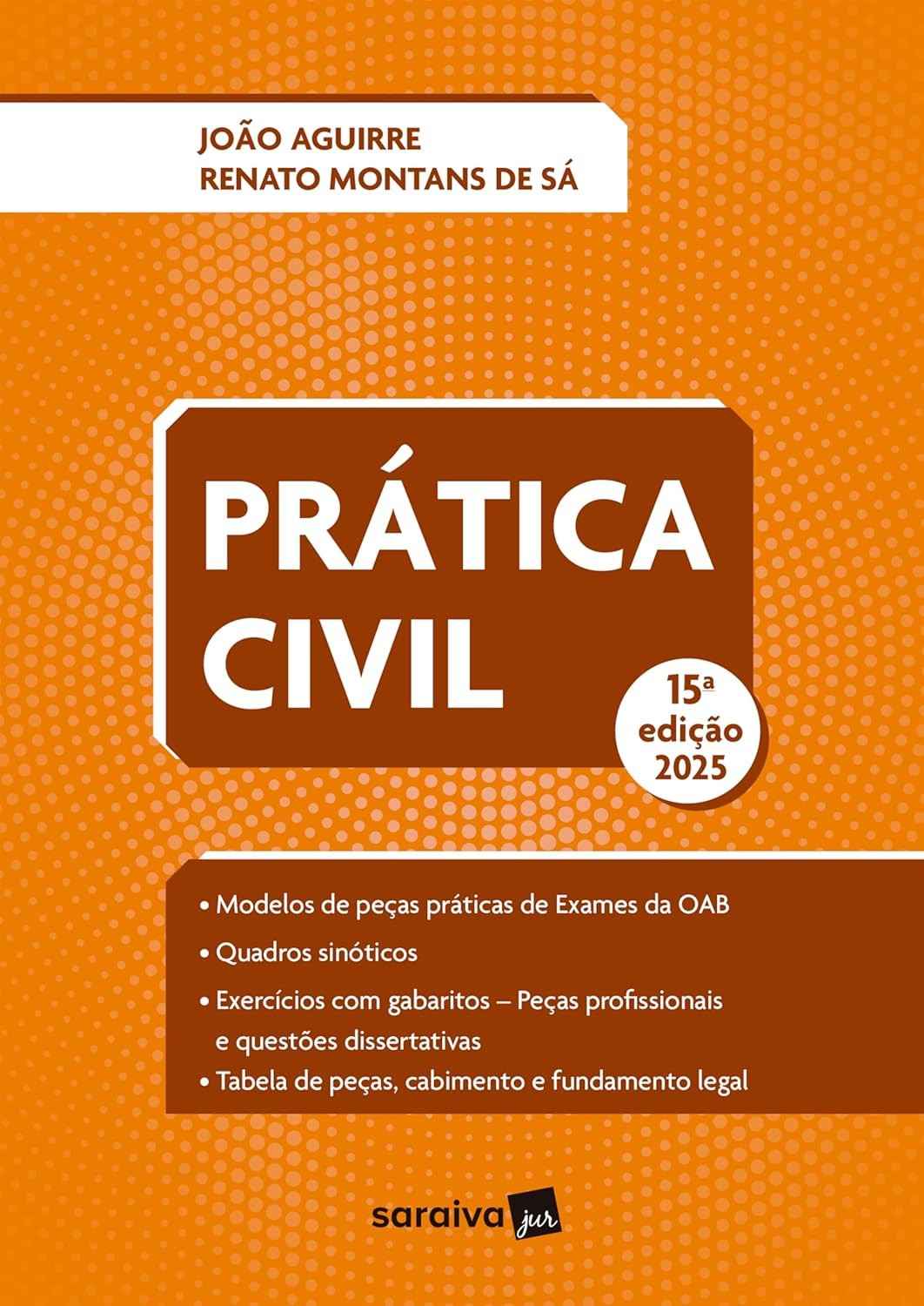 Prática Civil 15ª Edição 2025: Domine o Cotidiano Jurídico com Segurança