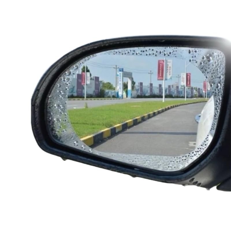 Película Protetora Antiembaçante para Retrovisor de Carro e Moto - Visão Clara e Segura