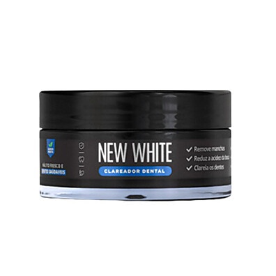 Clareamento Dental New White Menta 90g – Sorriso Mais Claro em Dias
