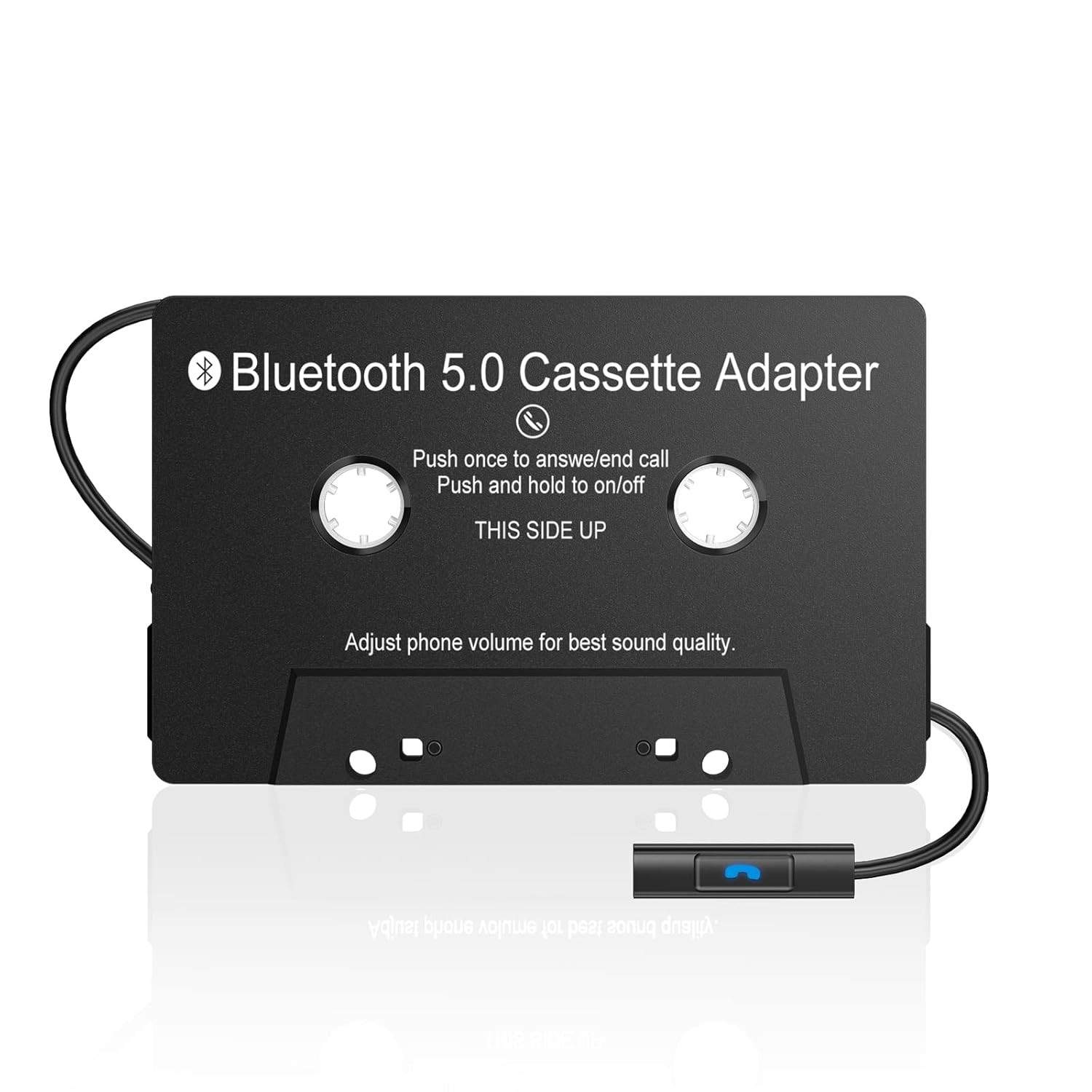 Adaptador Cassete Bluetooth 5.0: Transforme seu Carro Clássico em um Centro de Música Moderno