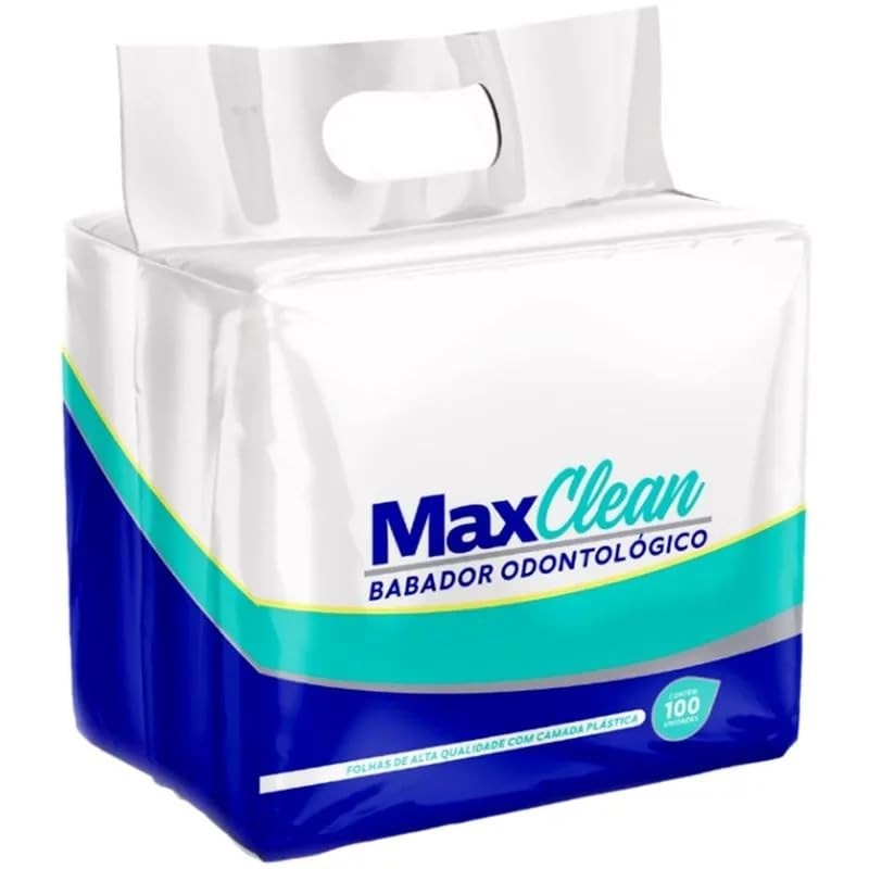Babador Odonto Max Clean Branco Pct C/100un SSPlus