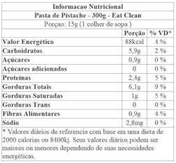 Paste de Nuts Pistache - Eat Clean 300g