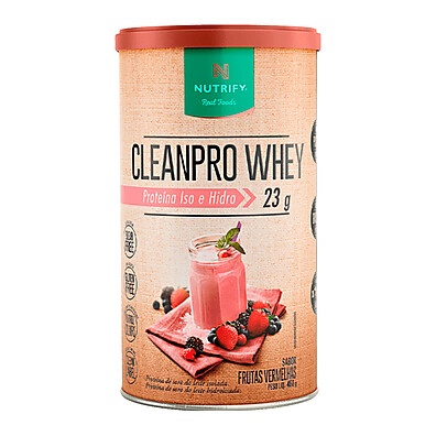 Cleanpro Whey 450g Nutrify: Proteína Limpa e Poderosa