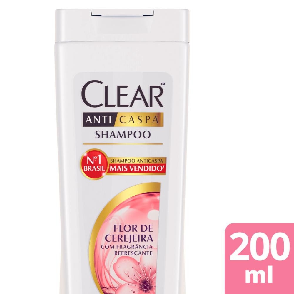 Clear Anticaspa Flor de Cerejeira: Cabelo Saudável