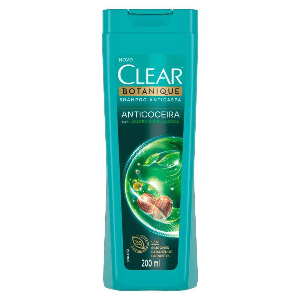 Clear Botanique Anticoceira: Shampoo Anticaspa 200ml