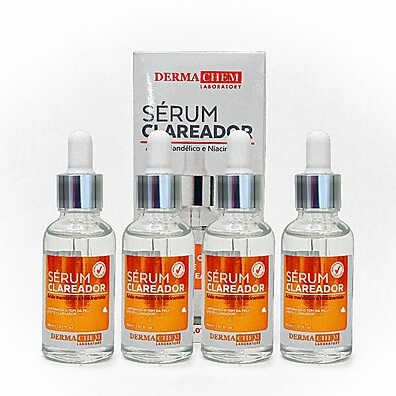 Clear Dermachem: Kit Clareador Facial 4x30ml