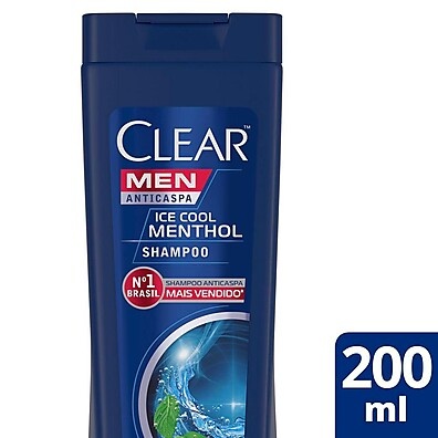 Clear Men Ice Cool: Shampoo Anticaspa Refrescante