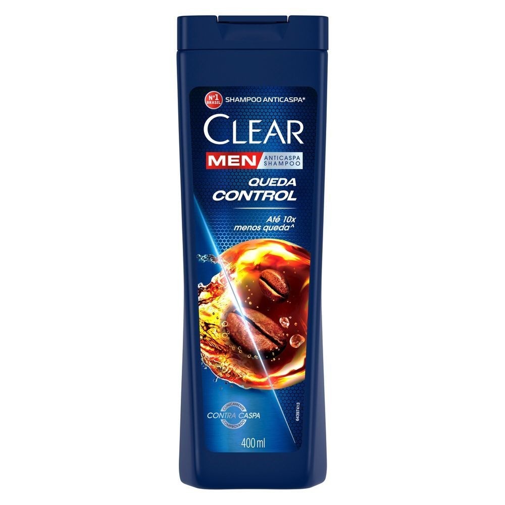 Clear Men Queda Control: Adeus Caspa e Queda!