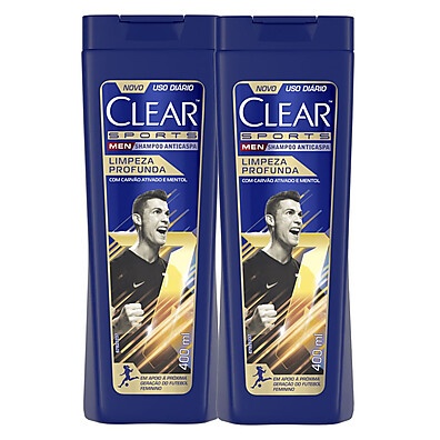 Clear Sports Men: Xô Caspa e Oleosidade!