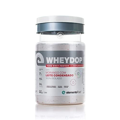 Wheydop Iso - Morango c/Leite Condensado - 900G