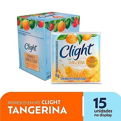 Clight Tangerina Zero: Refresco em Pó Delicioso!