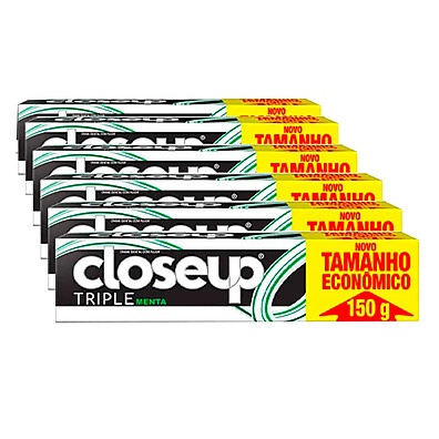 Close Up Triple Menta: Dentes Fortes e Hálito Fresco!