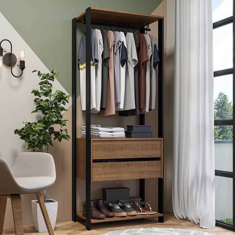 Closet 70cm Madesa: Organize com Estilo!
