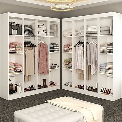 Closet Casal 4m: Organize com Estilo!