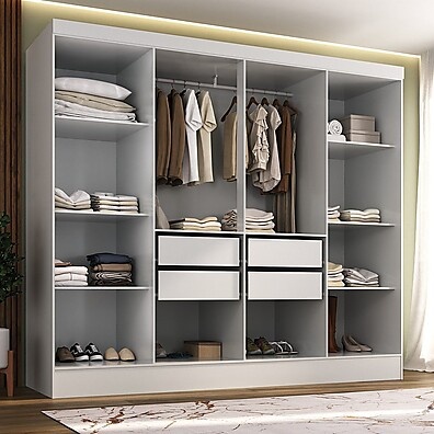 Closet Casal Jatobá: Organize com Elegância!