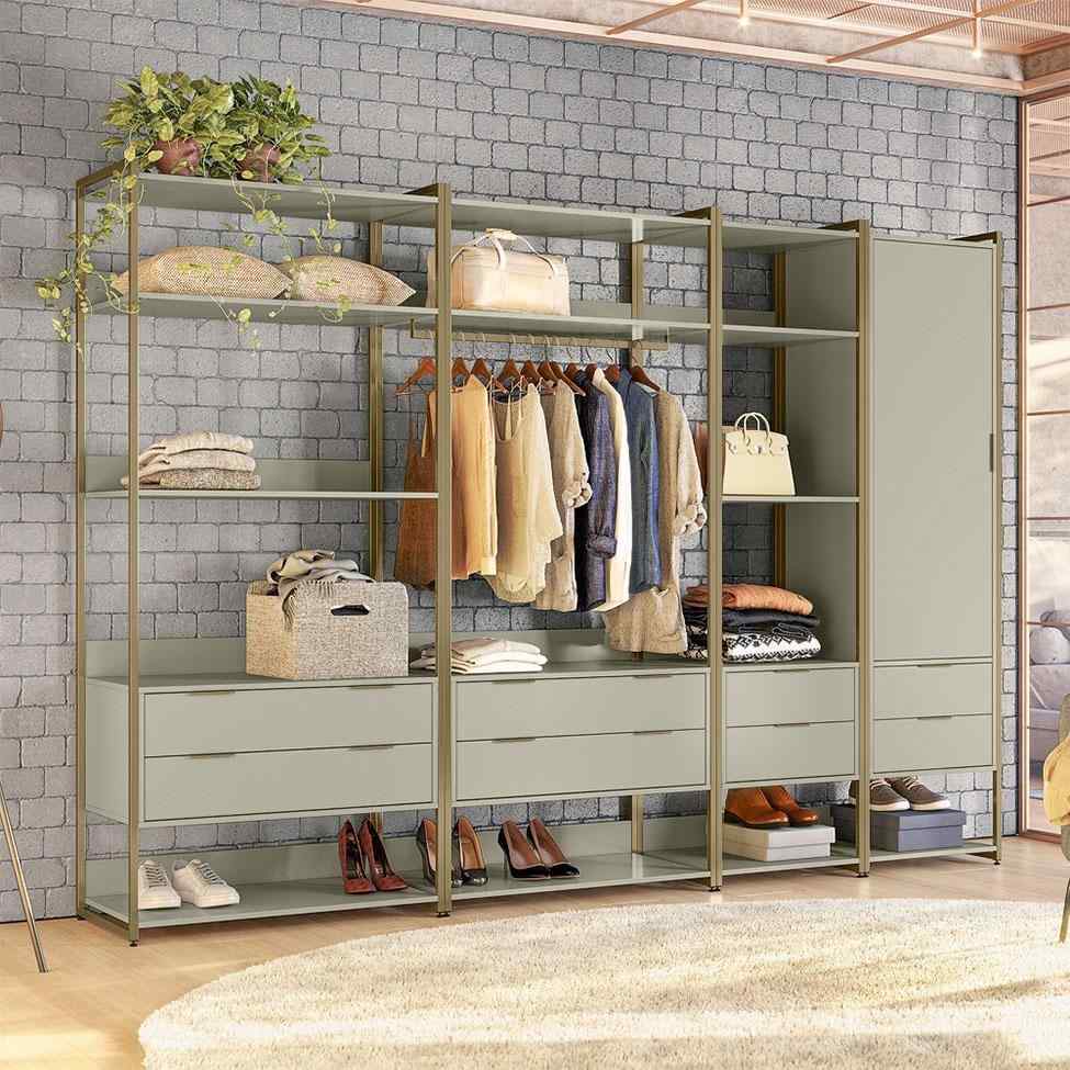Closet Industrial Mital: Organize com Estilo!