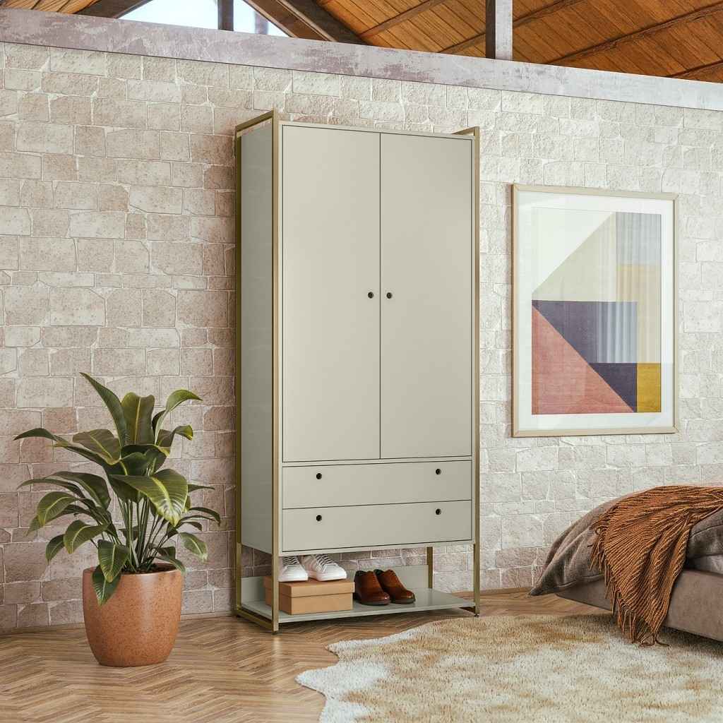 Closet Industrial Moderno: Organize com Estilo!