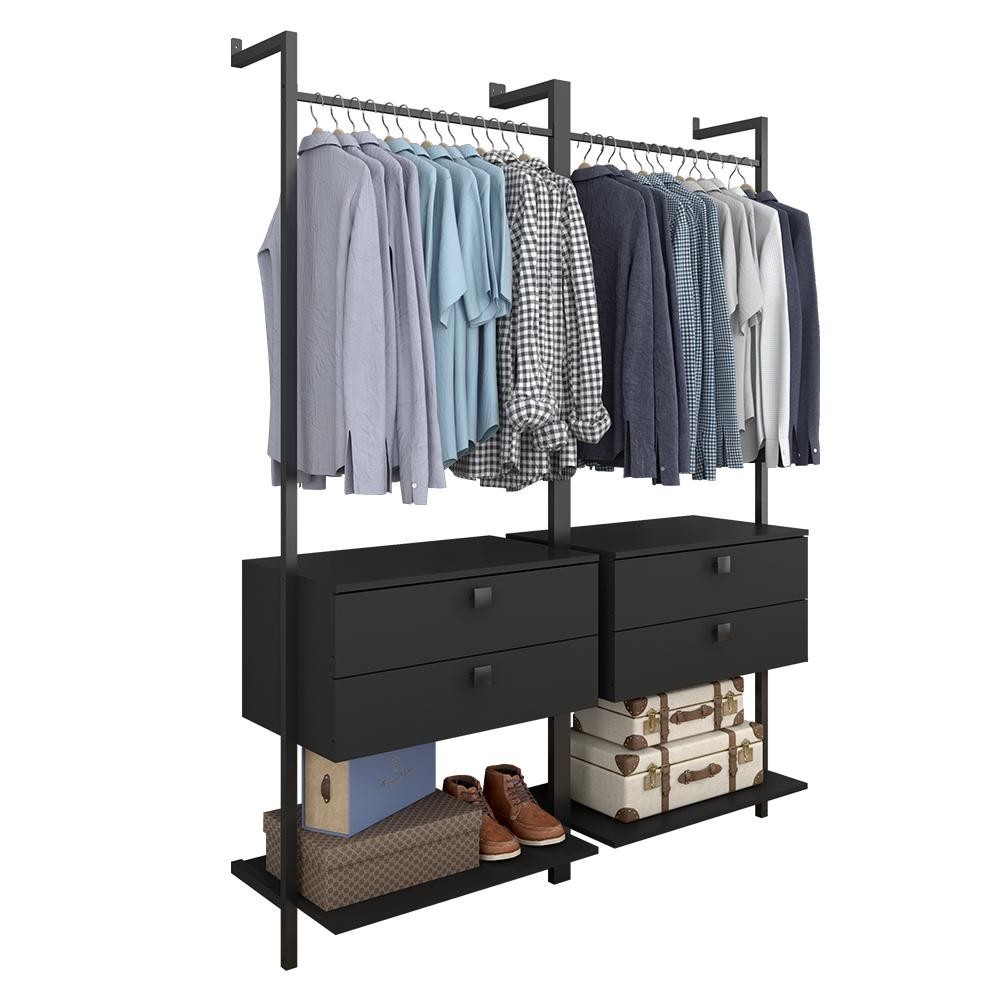 Closet Industrial Siena: Organize com Estilo!