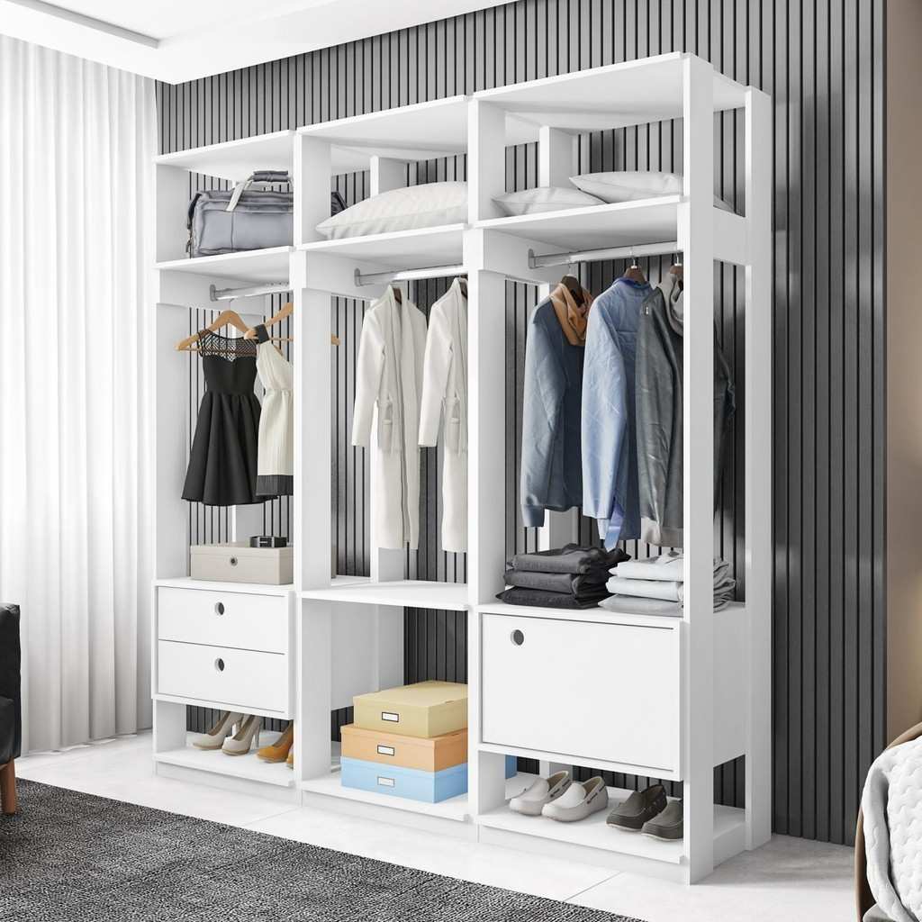 Closet Modulado Titan: Seu Guarda-Roupa Ideal