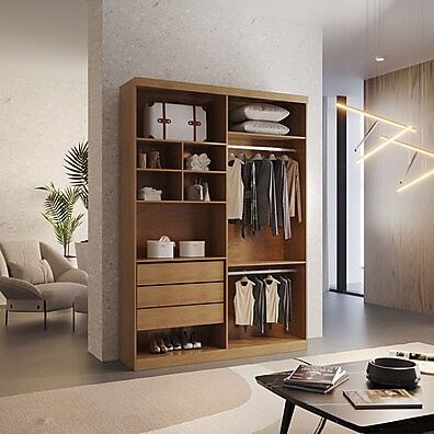 Closet Solteiro Fênix: Organize com Estilo!