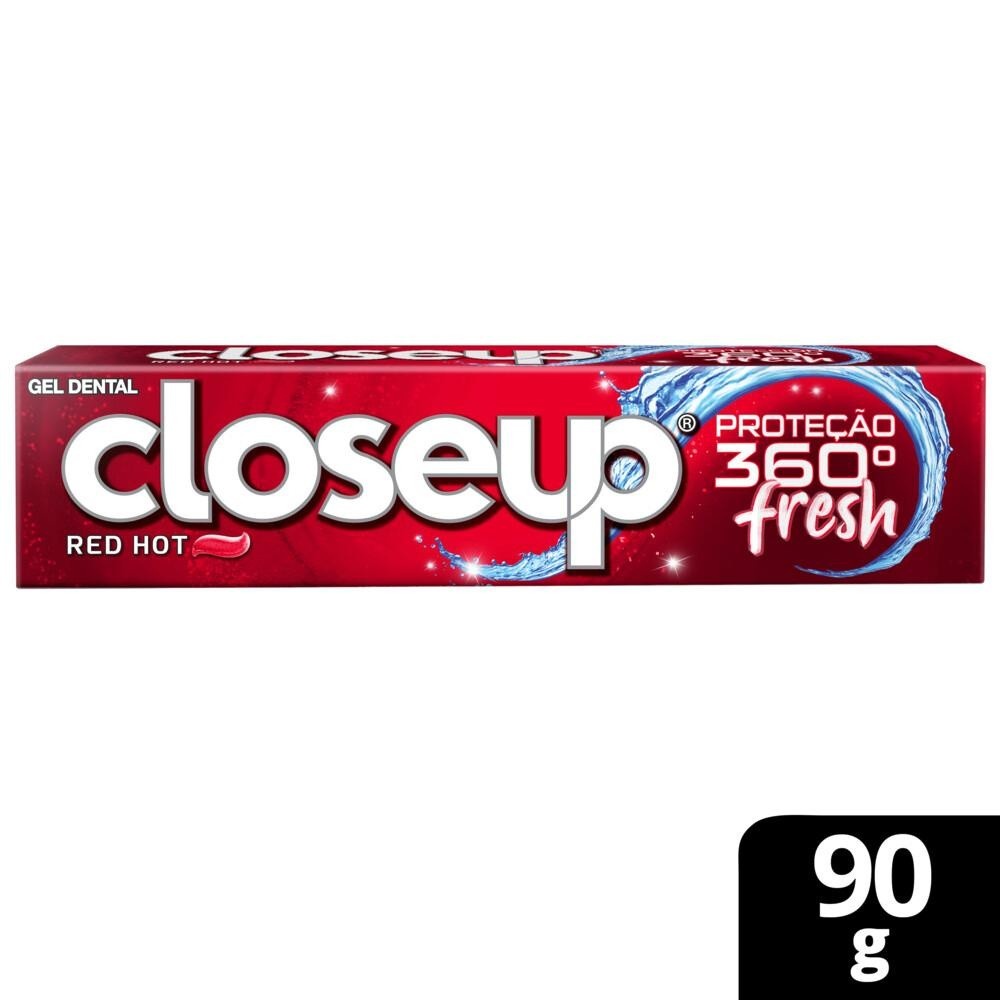 Closeup Red Hot: Hálito Fresco 12h + Proteção Total
