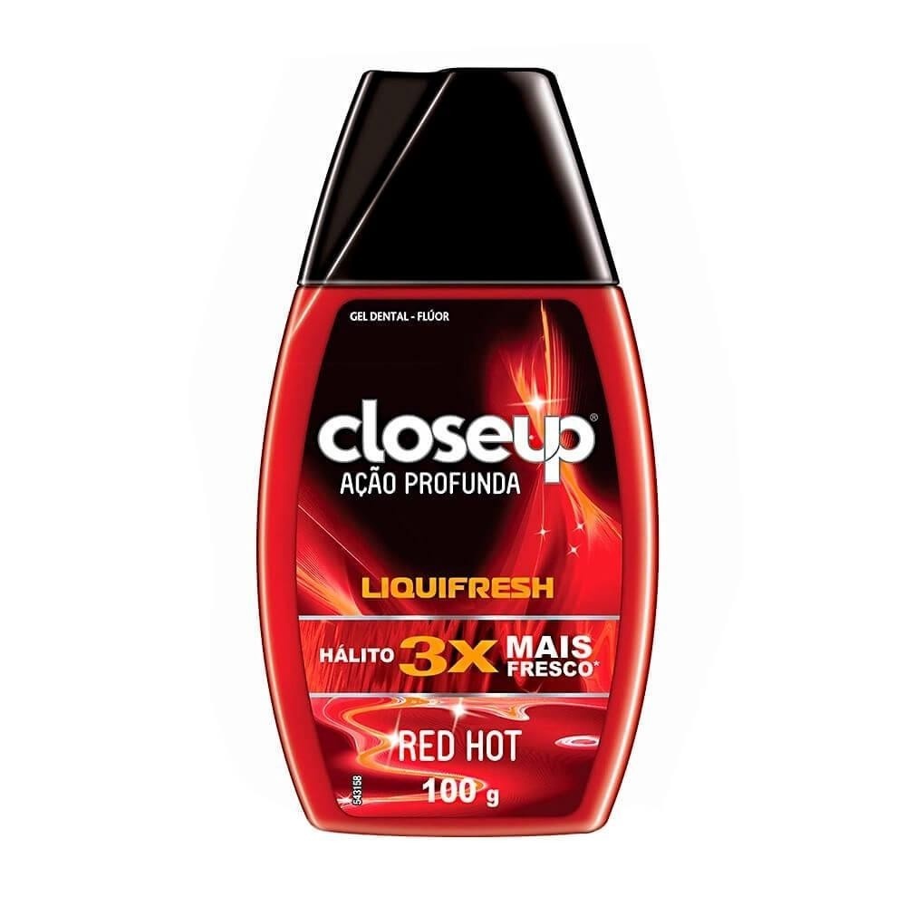 Closeup Red Hot: Hálito Fresco Sem Enxágue!
