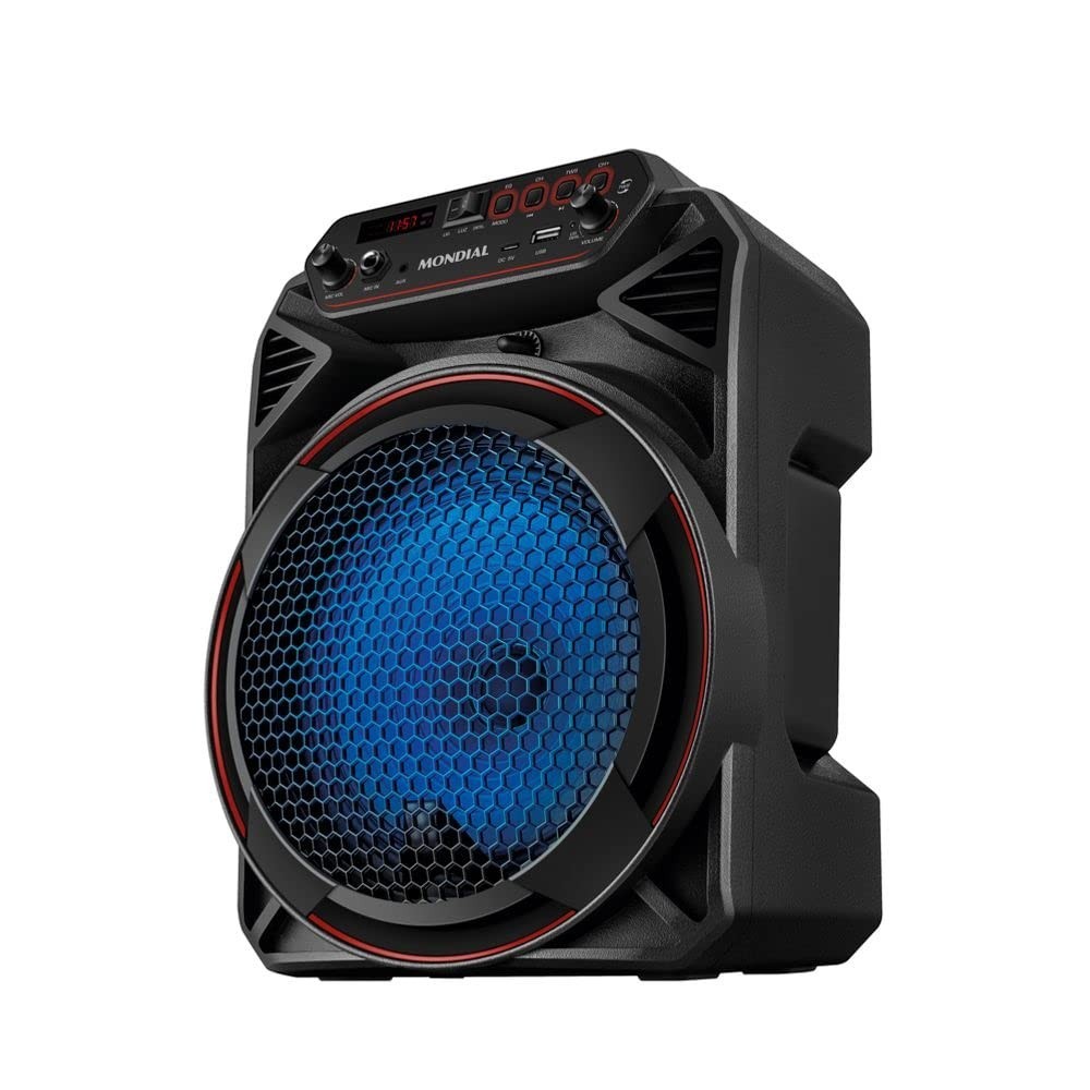 Caixa Amplificada Mondial CM-150: Som Potente 150W RMS, Bluetooth e Festa Garantida!