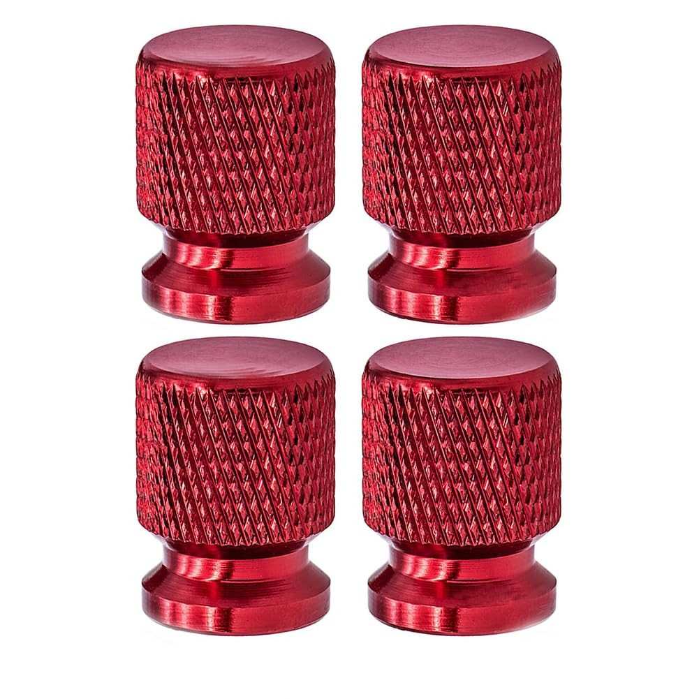 Tampas de Válvula de Pneu Premium: Alumínio CNC Anodizado para Carros, Caminhões e Motos