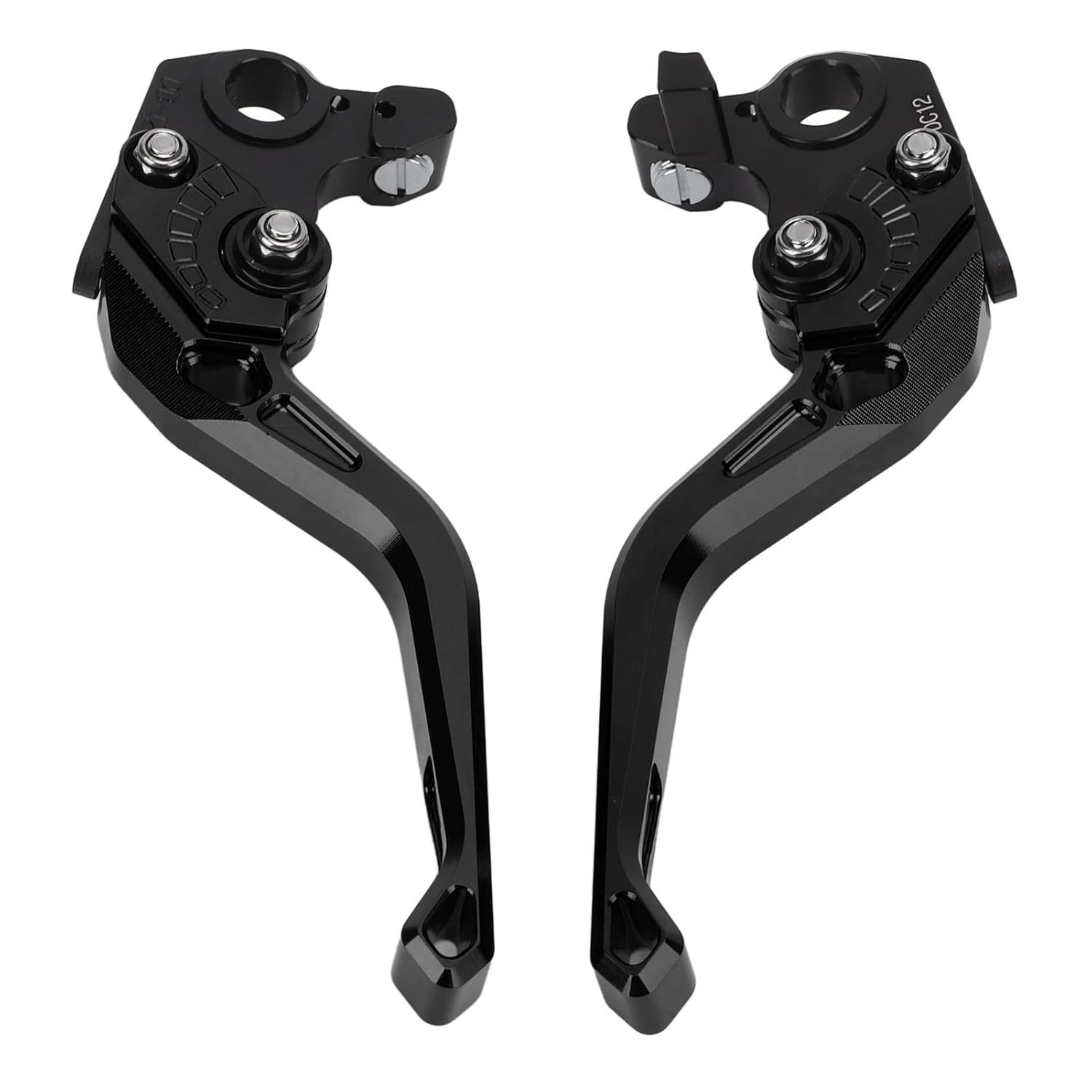 Alavancas de Embreagem e Freio Curtas CNC para Scrambler 400/800/1100 - Ajuste Perfeito e Estilo Esportivo