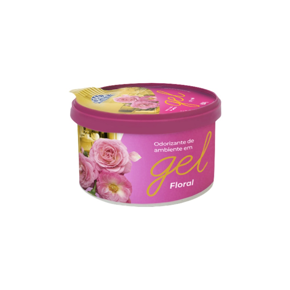 Coala Odorizante de Ambiente em Gel Floral 60g: Perfume seu lar com elegância