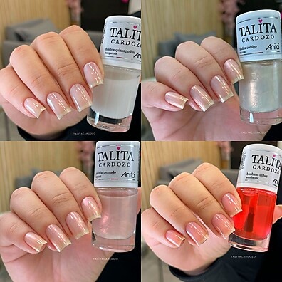 Kit Esmaltes Anita Talita Cardozo: 9 Cores + Top Coat