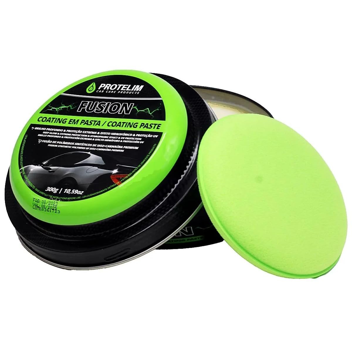 Fusion Coat Coating Cerâmico Cera Em Pasta 200G - Protelim